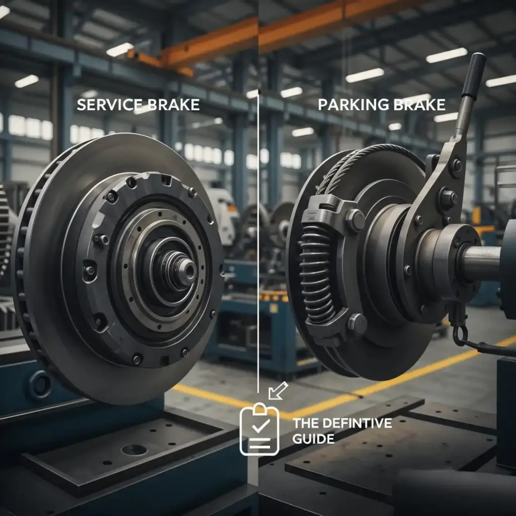 Service Brake vs. Parking Brake: The Definitive Industrial Guide